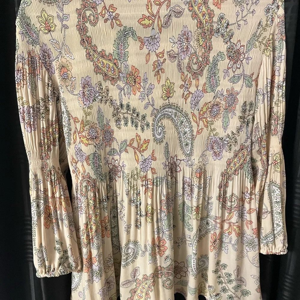 Floral Paisley Women's Top - Picture 3 of 5